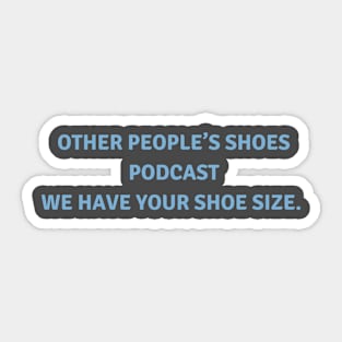 If the shoes fits Sticker